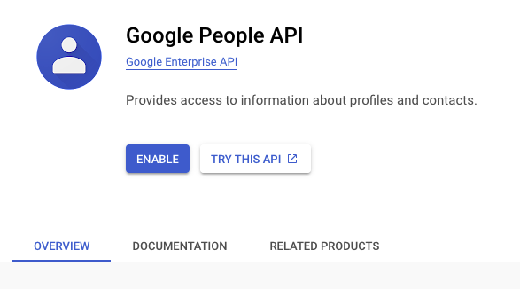 People API